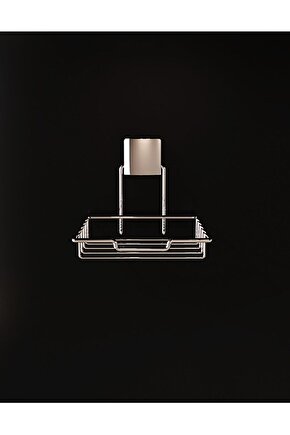 Decorev DC-4785 Dekoratif Plastik Hazneli Şık Dekoratif Kullanışlı Krom Sabunluk