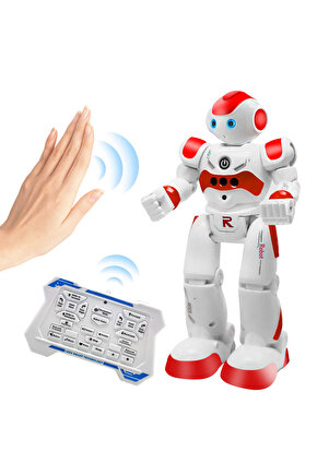 Oyuncak Uzaktan Kumandalı Robot El Sensörlü Şarjlı Moonwalk Yürüyen Hareketli Robot