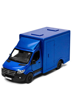 Oyuncak Lisanslı Die-Cast 1:48 ölçek MERCEDES BENZ SPRİNTER KAMYONET 14 cm