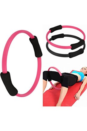 Pilates Çemberi Sünger Sırt Kol Kalça Bacak ve Pelvik Kasları Geliştirmeye Yardımcı Alet