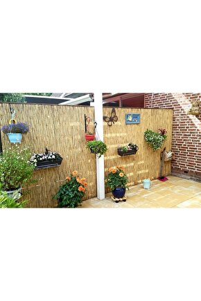 Hasır Kamış Bambu Çit Hasır Gölgelik