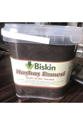 Haşhaş Ezmesi Siyah 1000gr
