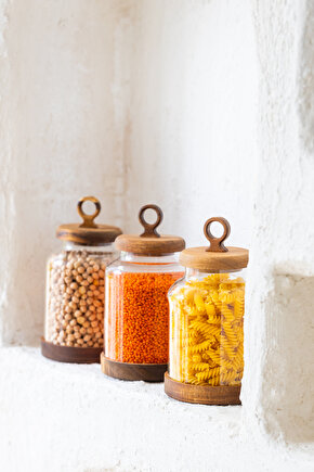 PINTEREST 3’LÜ AKASYA CAM KAVANOZ BAHARATLIK