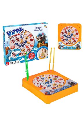 Happy Fishing Pilli Balık Oyunu - Pilli Müzikli Balık Tutma Oyunu - Baby Shark Şarkılı Eğitici Balık