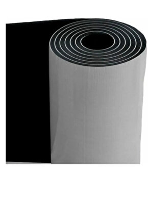 6mm - 50cmx100cm (0,5M2) Kendinden Yapışkanlı Karavan Oto Araç Motor Kauçuk Yalıtım Malzeme