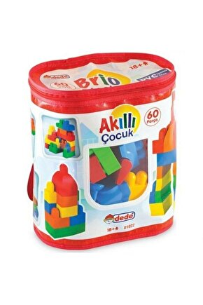 60 Parça Bloklar Akıllı Çocuk