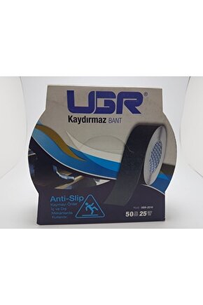 Ugr Kaydırmaz Bant Siyah 25 Metre 50 Mm