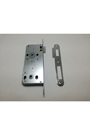 Extra Rulmanlı WC Gömme Kilitleri Oval 18 Mm Aynali 45 Mm