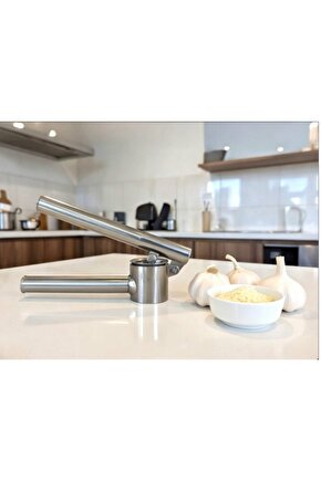 Koncıs Paslanmaz Çelik Sarımsak Ezici 16 Cm