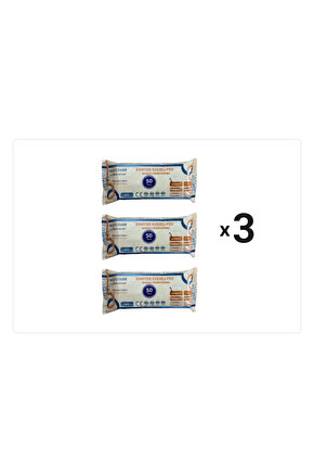 Bariyer Kremli Vücut Bakım Ped 50li Mendil-3 lü paket