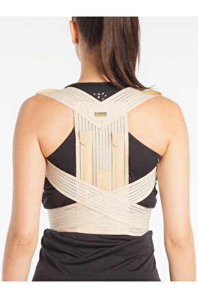 Ortopedik Kamburluk Dik Duruş Durma Bel ve Sırt Destek Korsesi