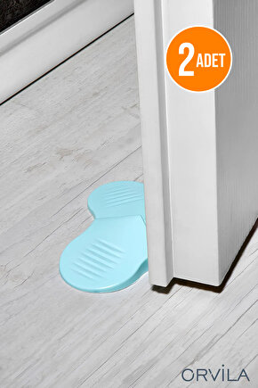 2 Adet - Silikon Kapı Stoperi Üç Kademeli