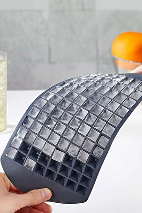 Mini Piramit Şekilli Silikon Buz Kalıbı 96 Göz