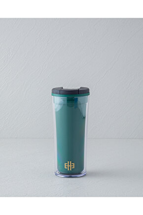 Good Mood Everyday Akrilik Travel Mug 350 ml Yeşil