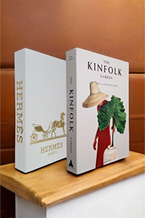 Dekoratif Kitap Görünümlü Kutu 2li Set Decorative Book Looking Box