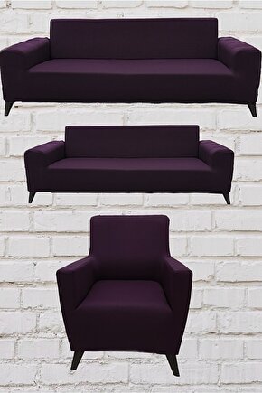 1li Koltuk Mikro Giydirme Koltuk Örtüsü(FUŞYA)