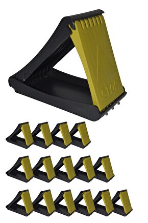 Çivili Ve Katlanır Araç Kaydırmaz Takoz Oto Sabitleme Aksesuarı 16 Adet