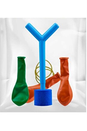 Solunum Deney Seti, Okul Deneyi Set - Balon, Y Boru, Akciğer Deneyi