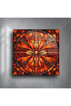 Kutsal Gül Cam Duvar Sanatı