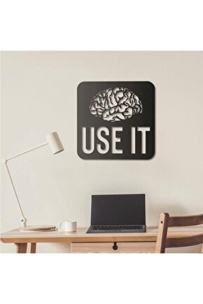 3mm Siyah Mdf Use It Duvar Dekoru 25*25