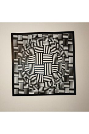 3mm Ahşap Siyah Mdf 3d Üç Boyutlu Duvar Panosu