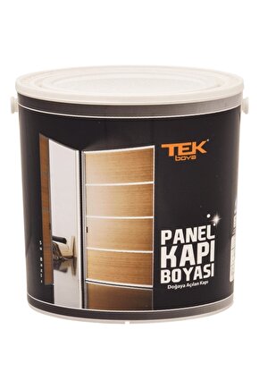 Tek Boya Su Bazlı Panel Kapı Boyası Beyaz 2.5 Lt