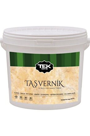 Su Bazlı Taş Vernik 2,5 Litre Seramik veya Taş Yüzeylerde Gönül Rahatlığı ile Kullanım
