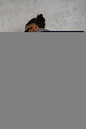 Bej Zebra Desen Fularlı Bone