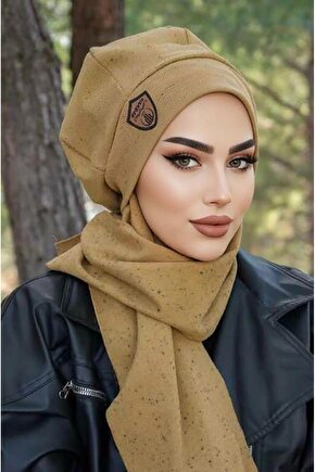 Hardal Karyağdı Armalı Tesettür Bere