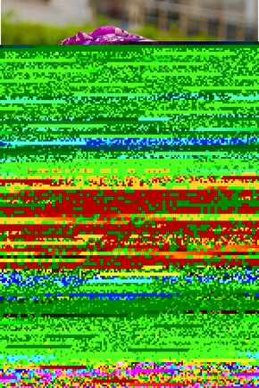 Unisex Bisiklet Yaka Baskılı Oversize T-Shirt - Siyah