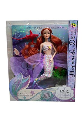 30 cm Eklemli  Emılıy Deniz Kızı Bebek 2236