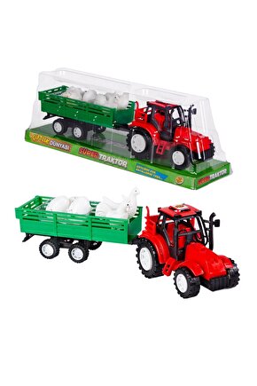 Hayvanlı Traktör Seti - Motor Oyuncakları - Çiftlik Seti - Traktör Oyuncakları - Çiflik Oyuncakları