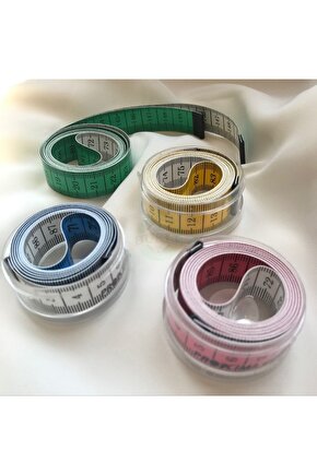 150 Cm (1.5 Mt) Çift Yönlü Kutulu Mezura ( 1 Adet )