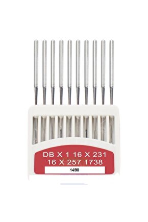 Sanayi Düz Makine Iğnesi 10 Adet No 1490 Dbx1 Made In Korea Dbx1 14