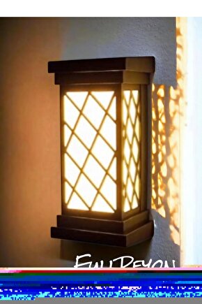 24 Watt Gün Işığı Modern İç ve Dış Mekan Led Aplik, Banyo, Teras, Veranda, Balkon, Kamelya Armatürü