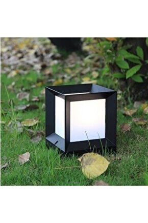 E-27 Duylu Dekoratif Küp Bahçe Aydınlatması Ampul ile Şık ve Modern Tasarım