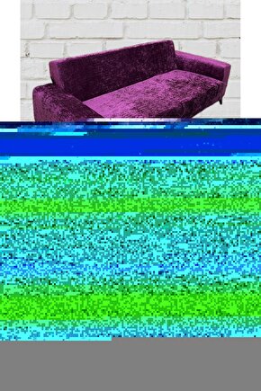 32 Parlak Kadife Giydirme Koltuk Örtüsü(FUŞYA)