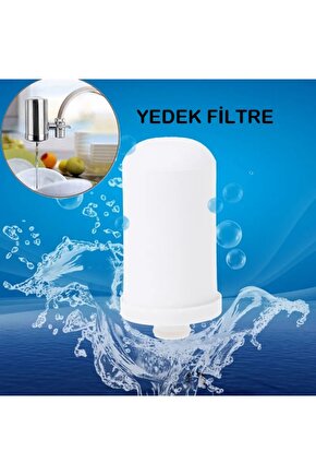 7 Aşamalı Musluk Suyu Filtresi Mutfak Banyo İçin Mikrofiltrasyon YEDEK KARTUŞ (Yedek Filtre)