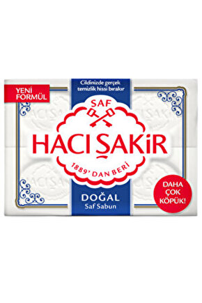 Şakir Doğal Beyaz Sabun 4 X 150 gr ( 1 Adet )