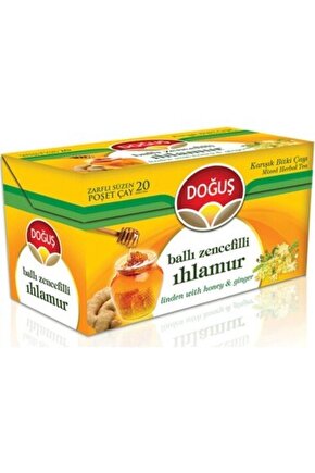 Ballı Zencefilli Ihlamur Çayı X 12 Adet