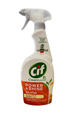 Power & Shine Sprey Temizleyici Mutfak Yağ Çözücü 750 ml