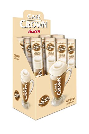 Cafe Crown Latte Kahve 17gr X 24 Adet
