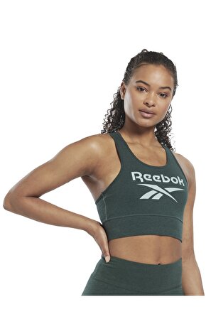 Gri Kadın V Yaka Sporcu Sütyeni Hj9957 Rı Bl Cotton Bralet