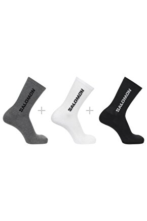 LC2086200 Everyday Crew 3-Pack Unisex Çorap Çok Renkli
