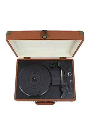 Nostaljik Pikap Plakçalar 33-45-78 Lik Plak Uyumlu Plak Çalar Bluetooth lu Aux Usb girişli Mp3 Çalar