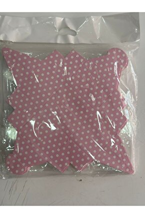 kare karton puanlı lokum kutusu 50 li