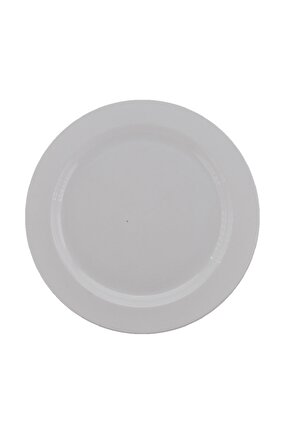 Myebi Mika Tabak 19 cm 10 Adet Beyaz