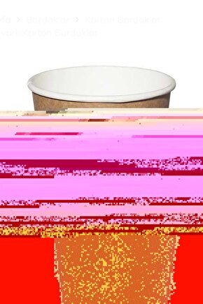 14 oz Kraft Double Wall Karton Bardak(Çift Duvarlı)25 Adet