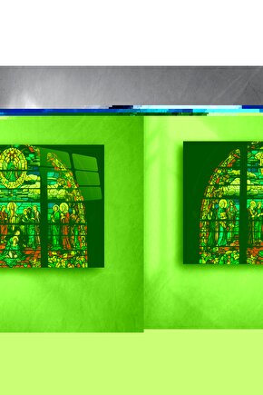 Vitray Pencere Cam Tablo