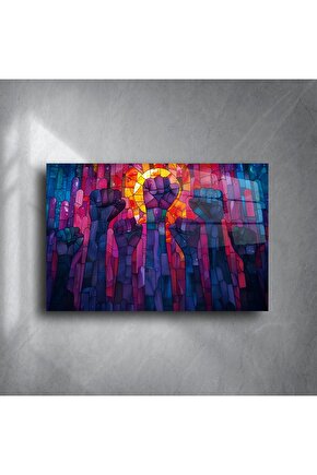 Cam Duvar Sanatı Direniş Paneli